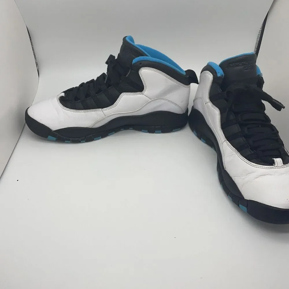 Jordan 10 Retro Powder Blue‎ 2014 Size 11.5- Missing Insoles